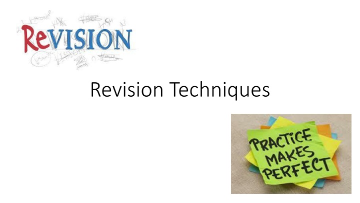 revision techniques