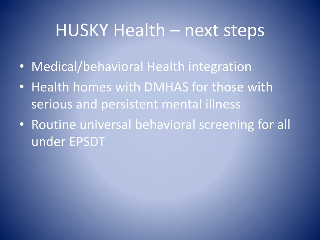 husky health next steps