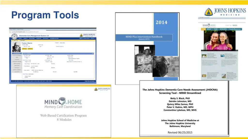 program tools