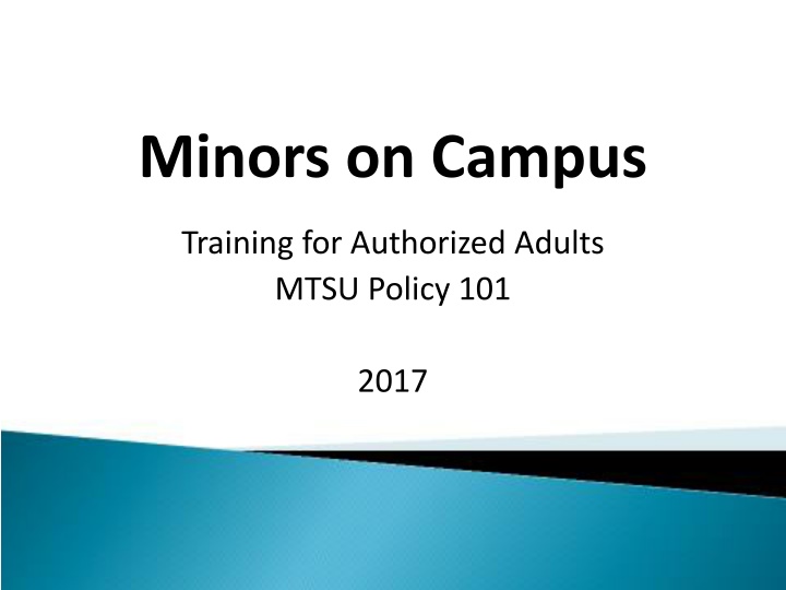 minors on campus