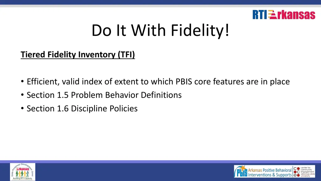 do it with fidelity