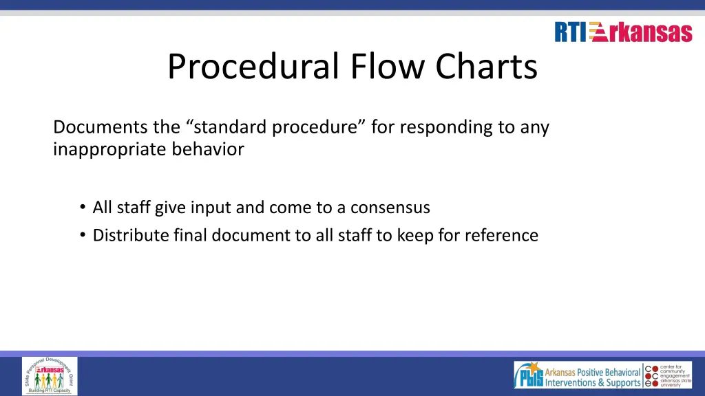 procedural flow charts