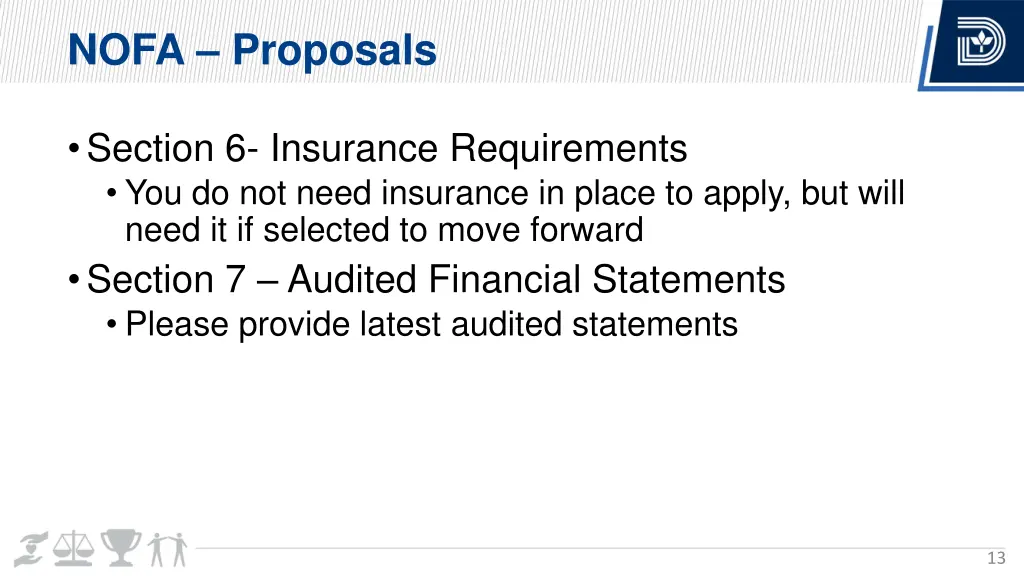 nofa proposals 2