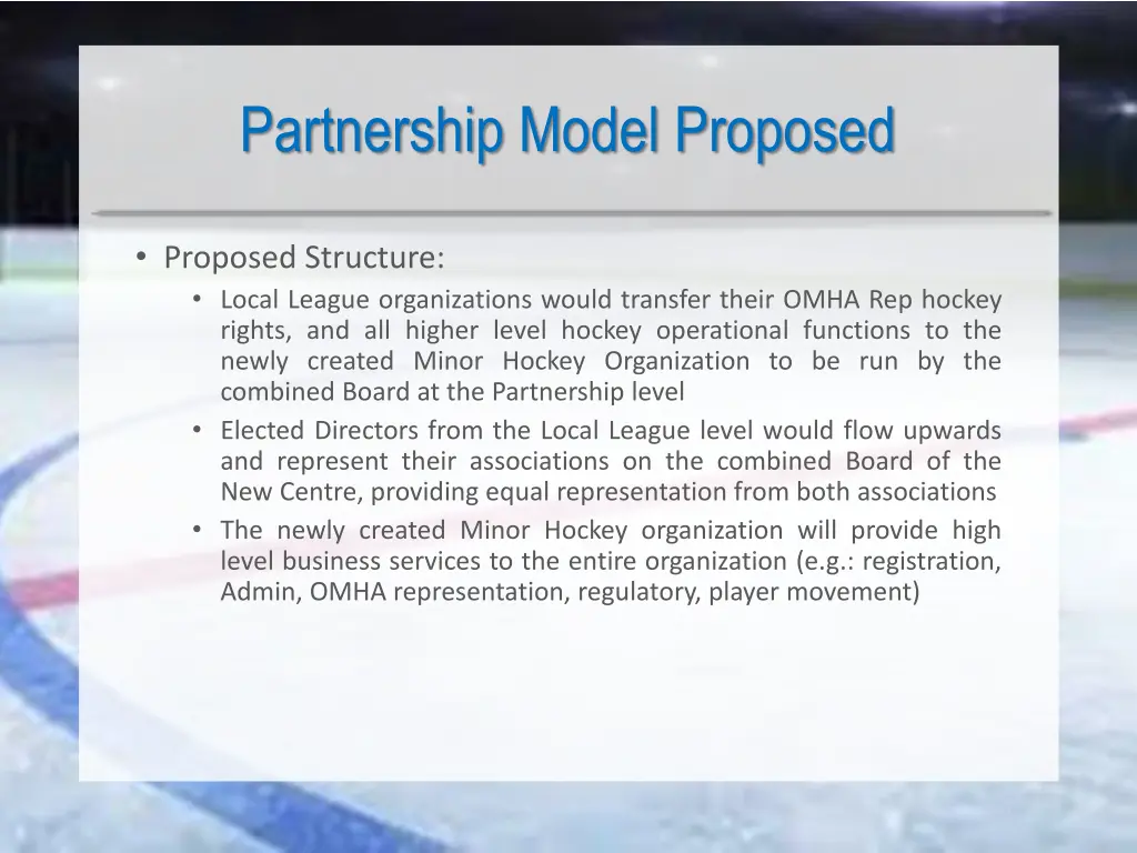 partnership model proposed 1