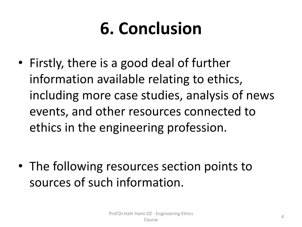 6 conclusion 1