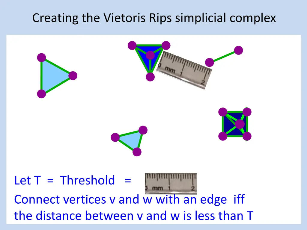 creating the vietoris rips simplicial complex 10