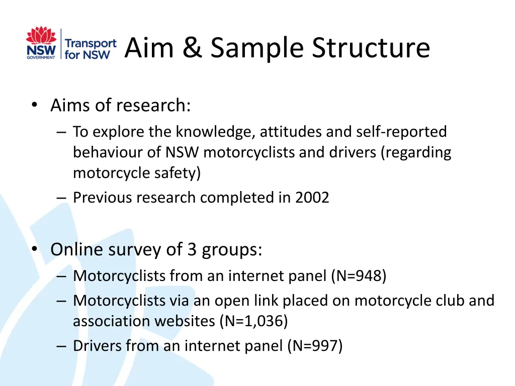 aim sample structure