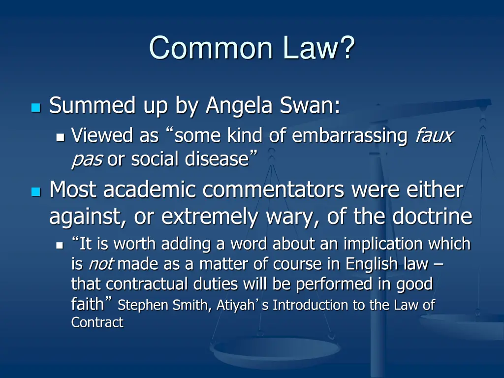 common law