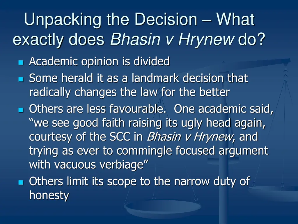 unpacking the decision what exactly does bhasin