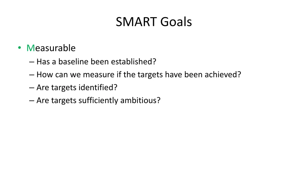 smart goals 2