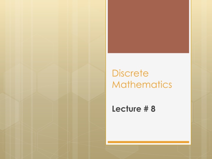 discrete mathematics