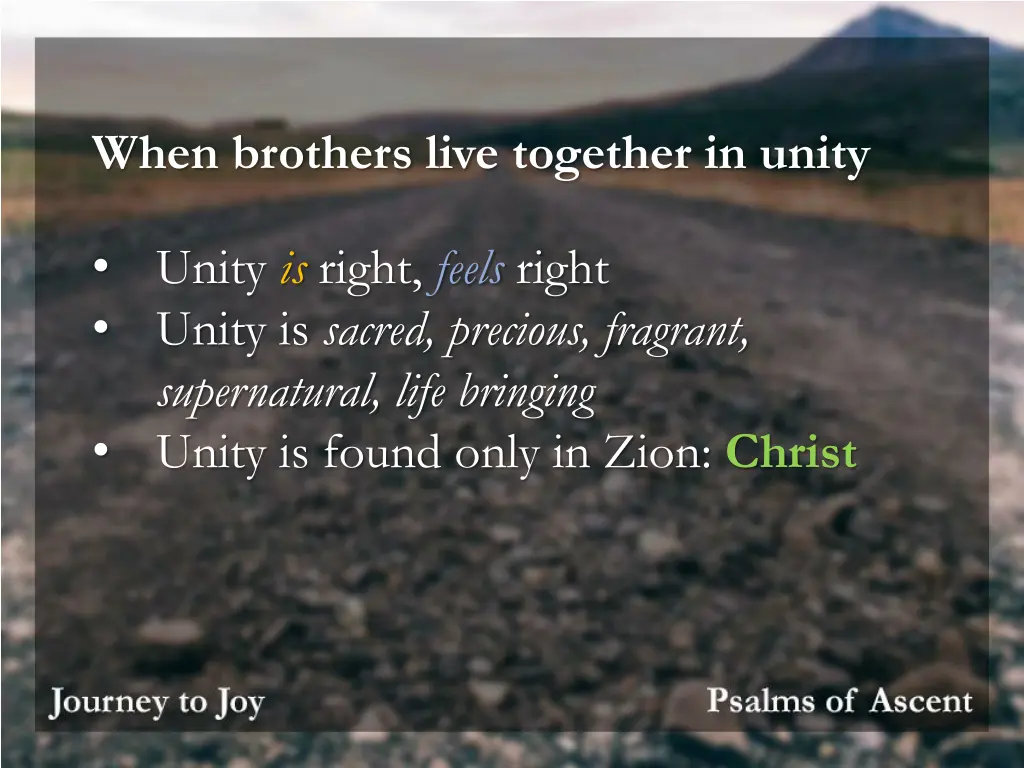 when brothers live together in unity 6