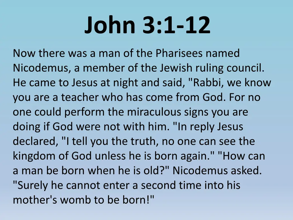 john 3 1 12