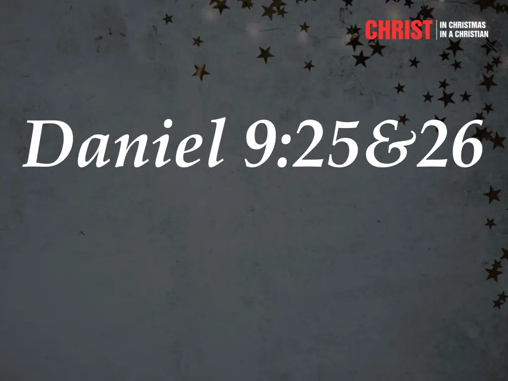 daniel 9 25 26