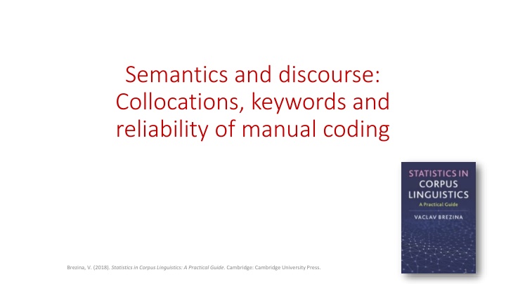 semantics and discourse collocations keywords