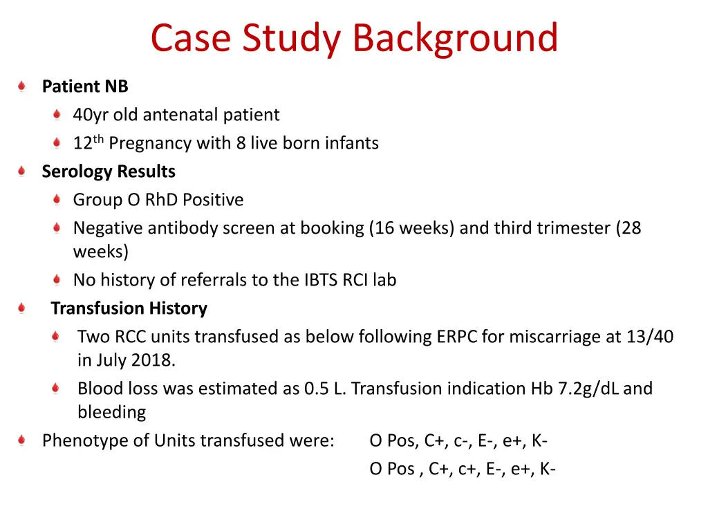 case study background