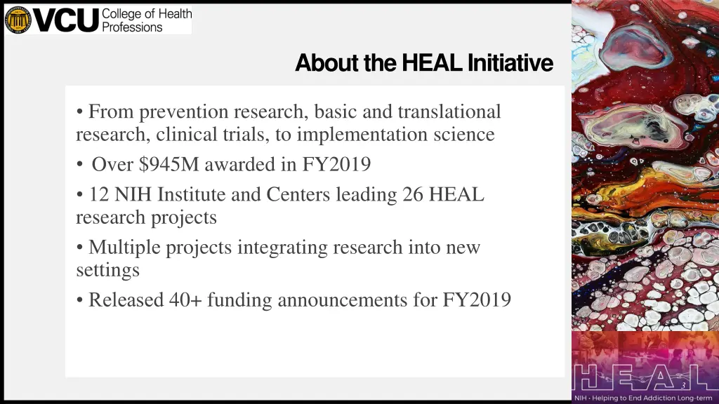 about the heal initiative