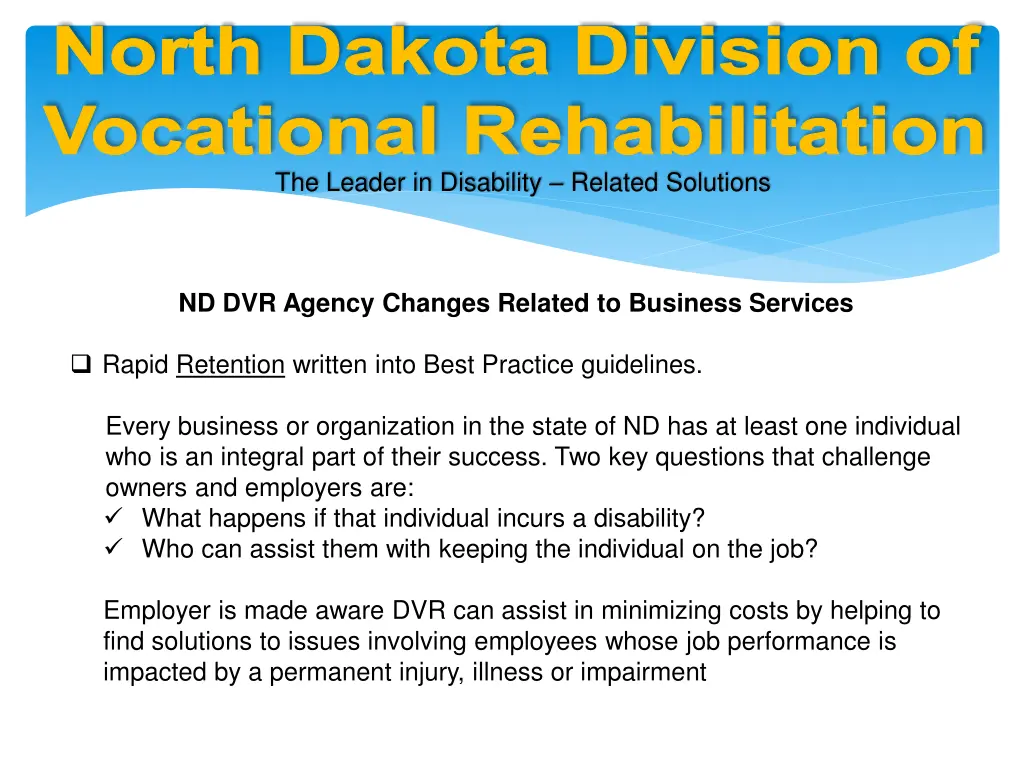 north dakota division of vocational rehabilitation 4