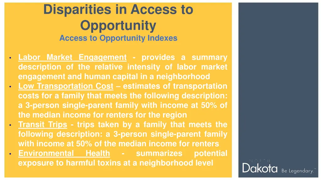 disparities in access to opportunity access 1