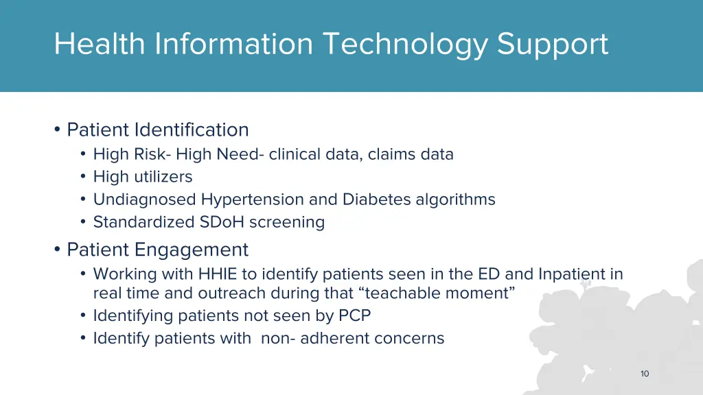 health information technology support