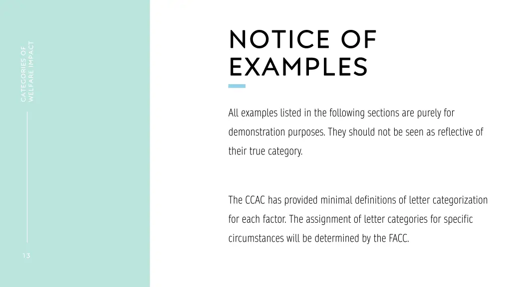 notice of examples