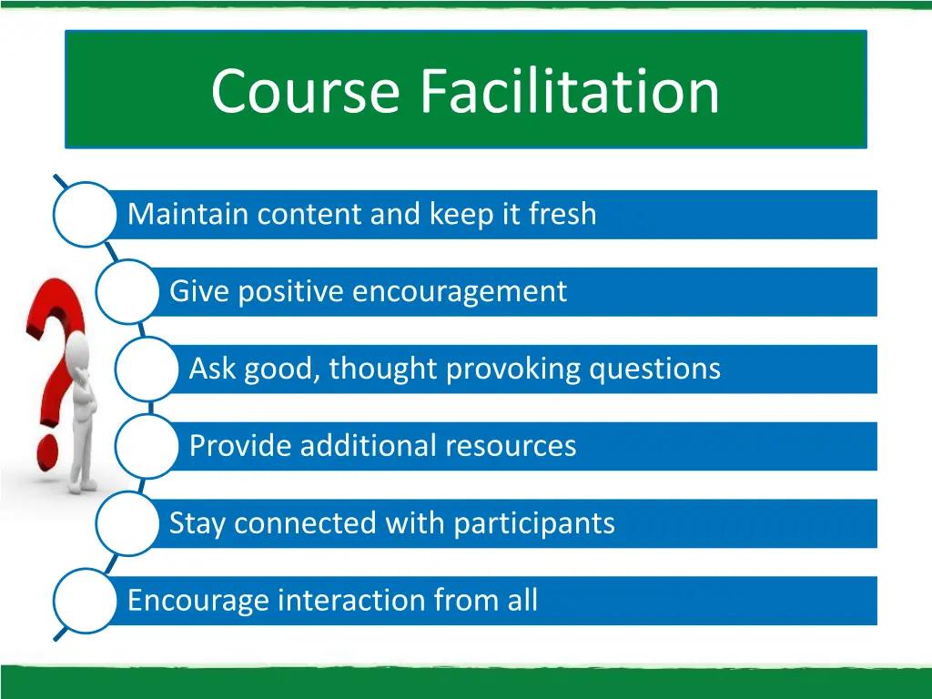 course facilitation 1