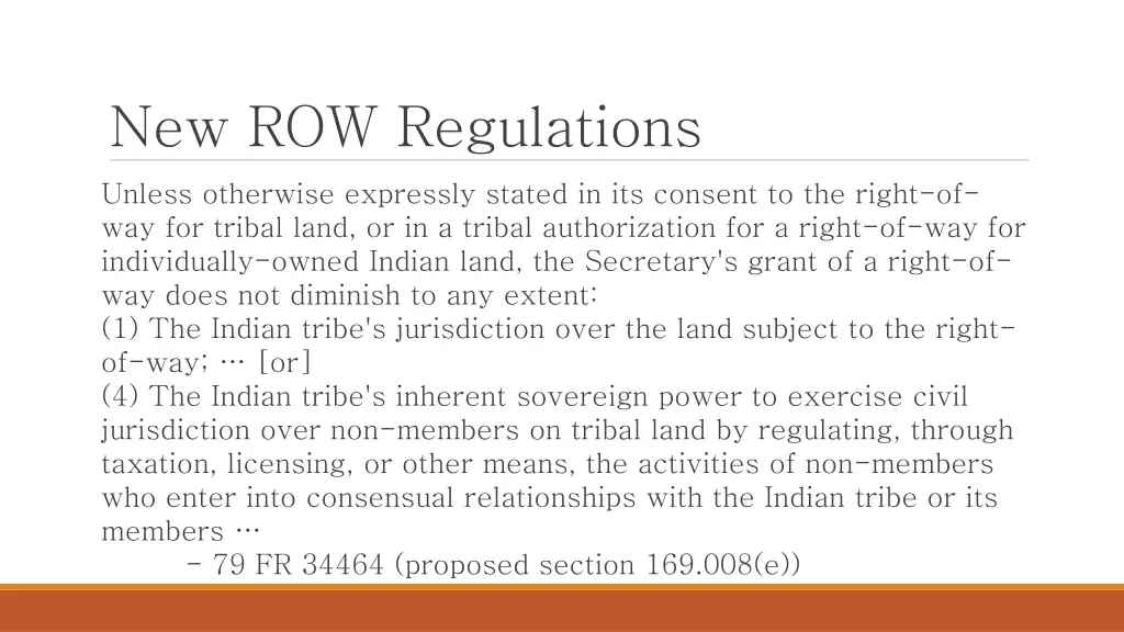 new row regulations 1