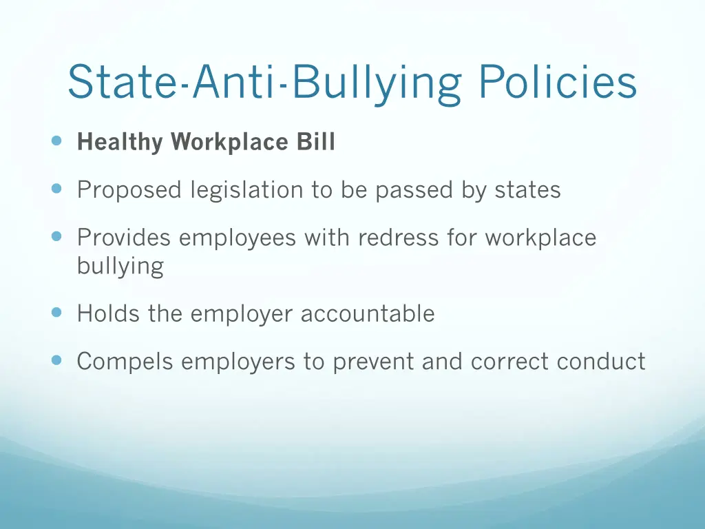 state anti bullying policies 1