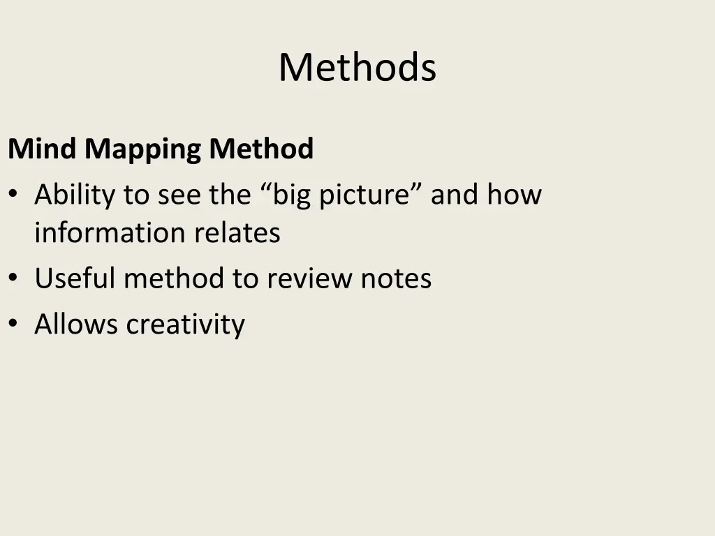 methods 2