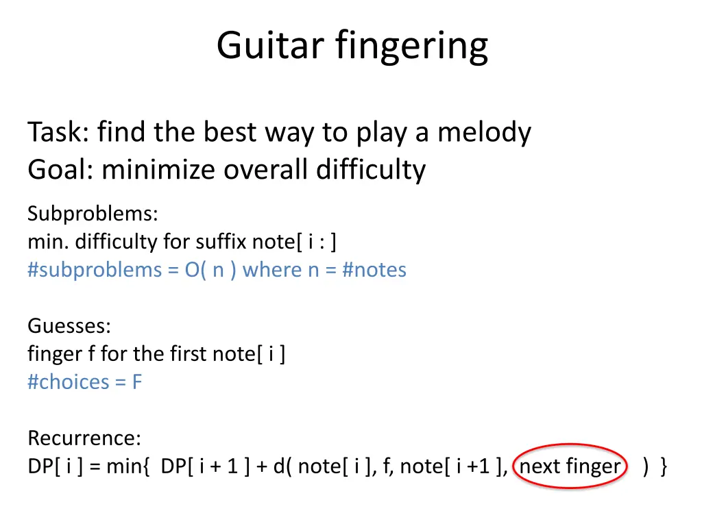 guitar fingering 2