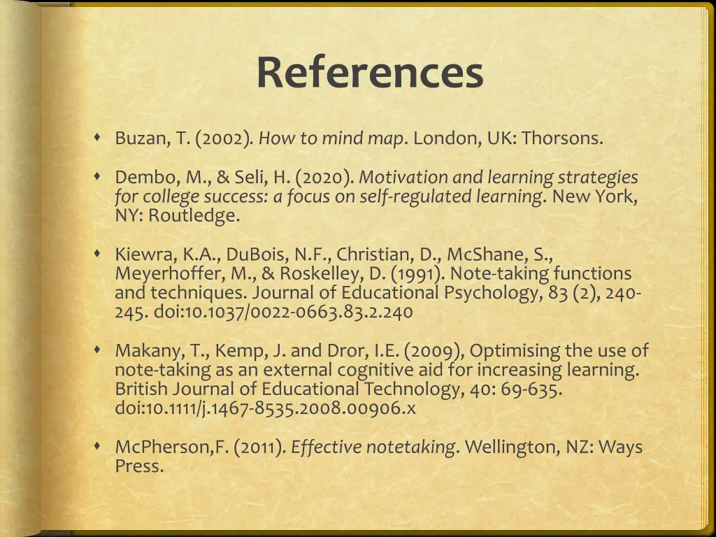 references