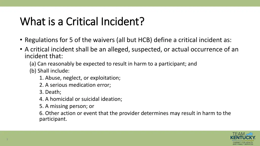 what is a critical incident what is a critical 1