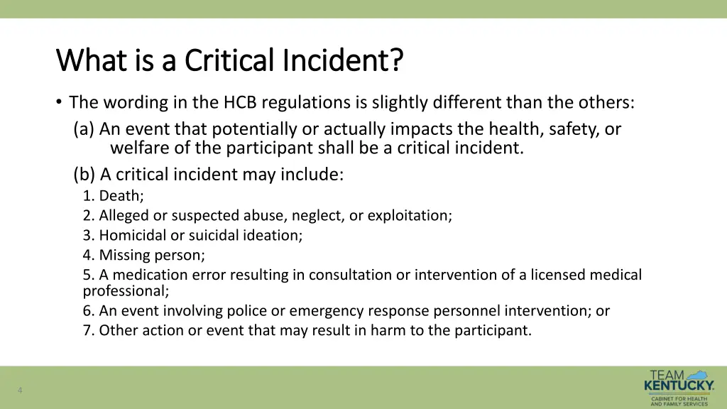 what is a critical incident what is a critical 2