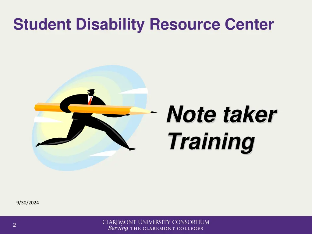 student disability resource center