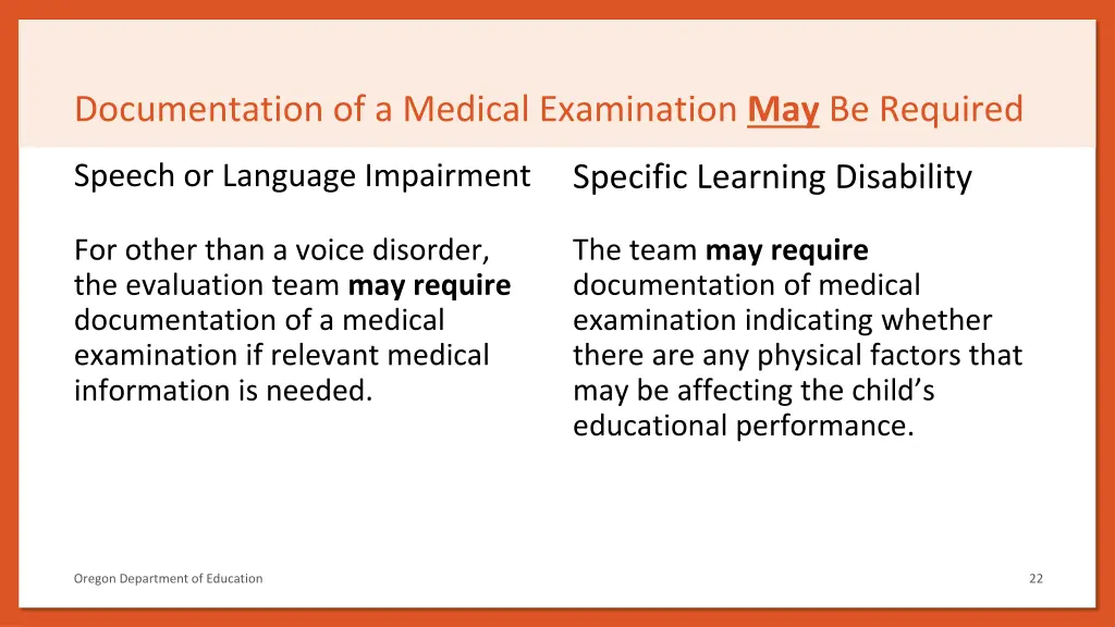 documentation of a medical examination 3