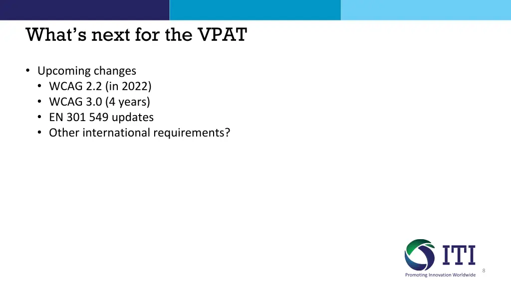 what s next for the vpat