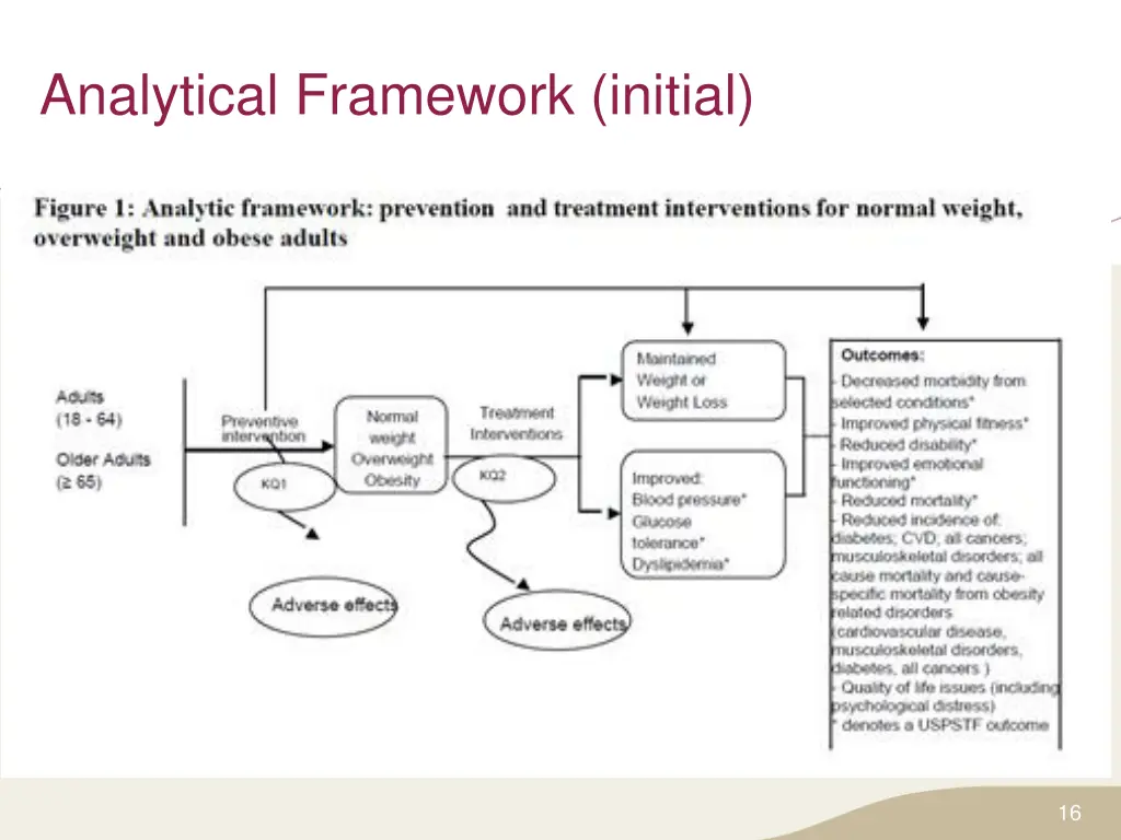 analytical framework initial