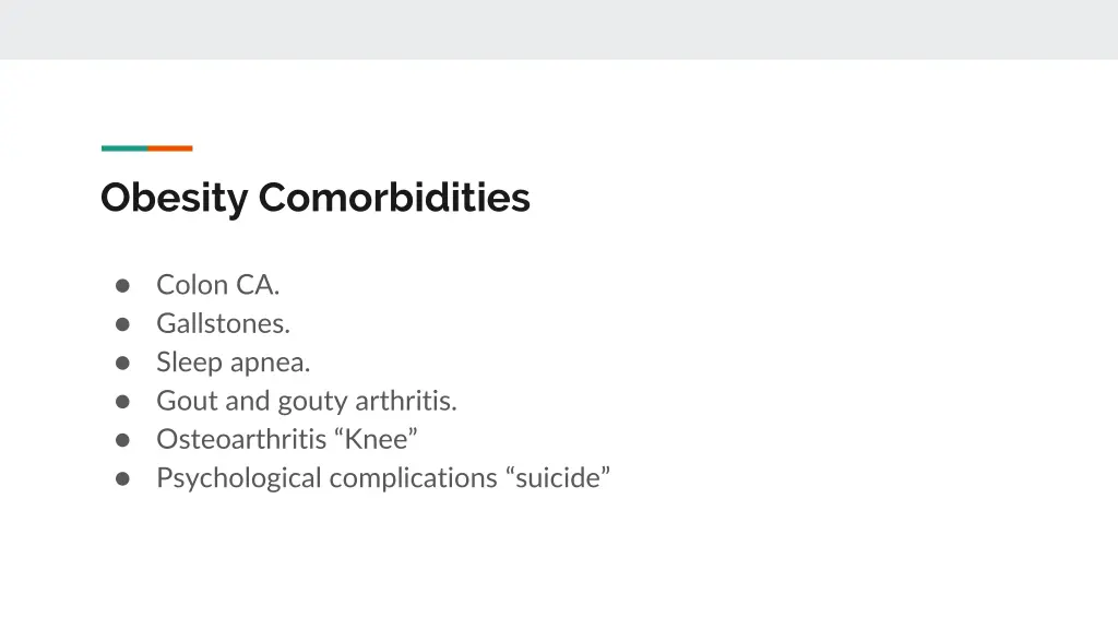 obesity comorbidities 1