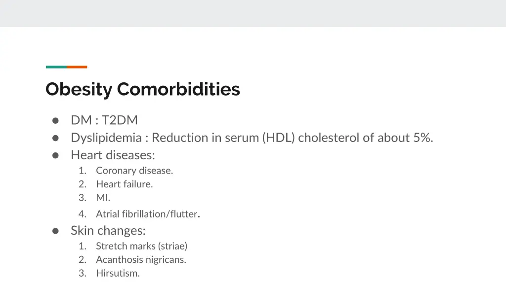 obesity comorbidities