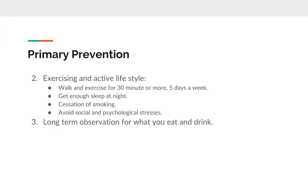 primary prevention 1