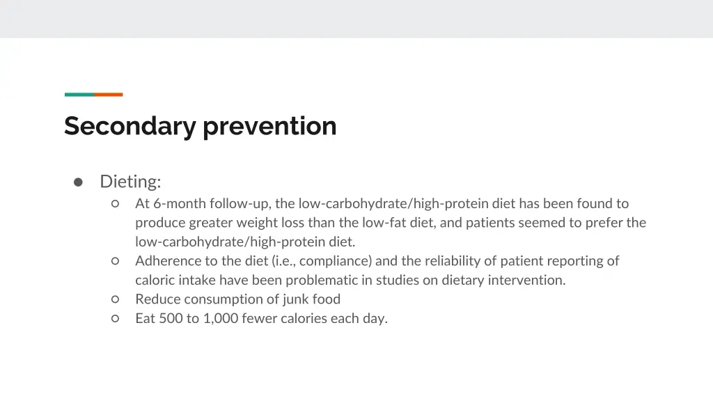 secondary prevention 1