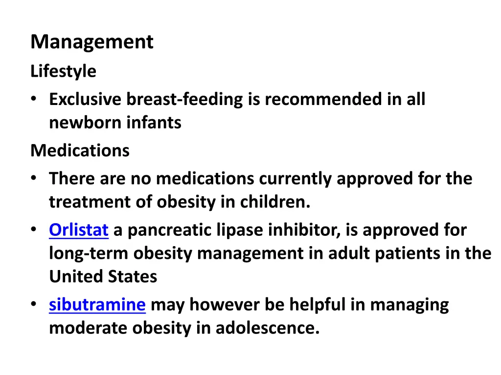 management lifestyle exclusive breast feeding