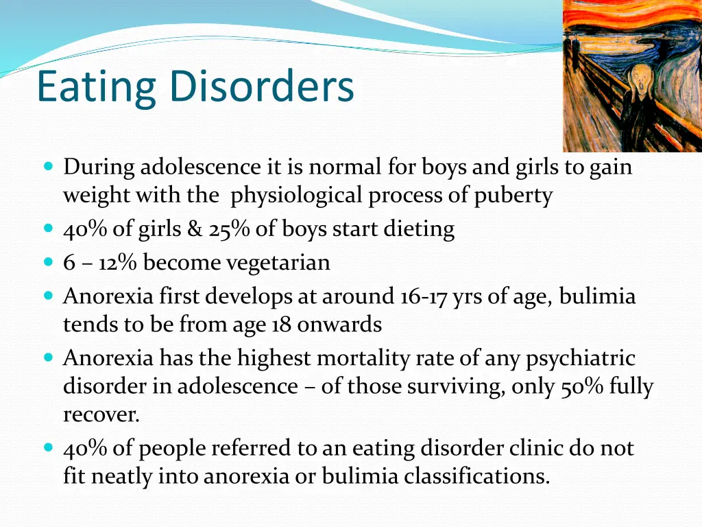 eating disorders