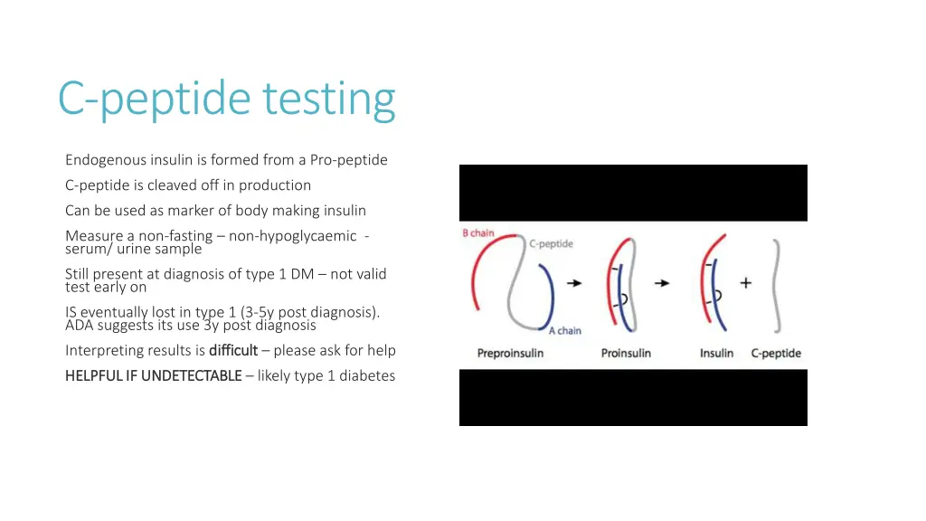 c peptide testing