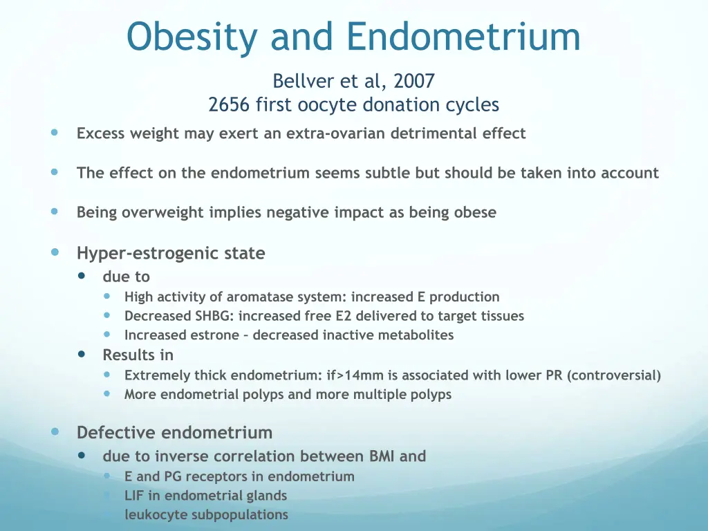 obesity and endometrium 1