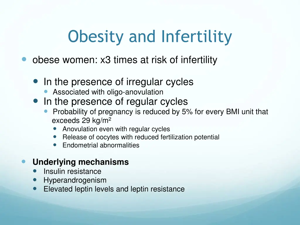 obesity and infertility 1