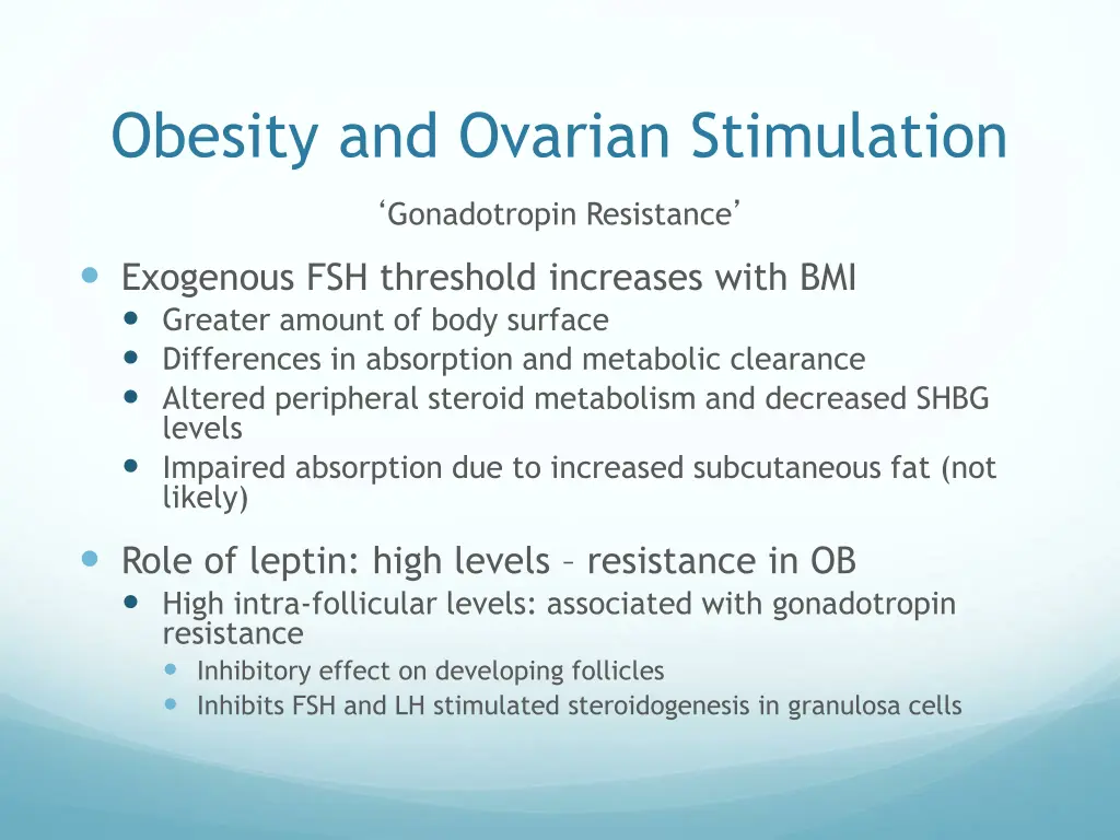 obesity and ovarian stimulation 3