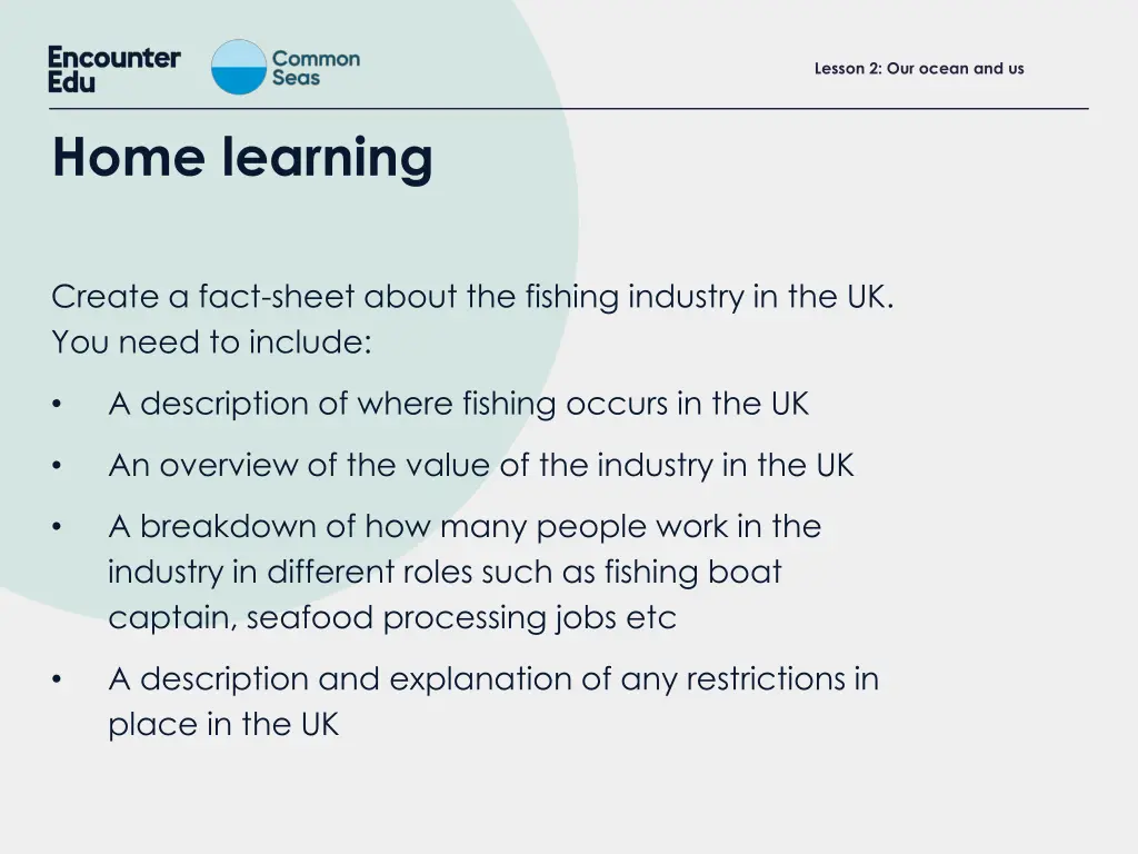 lesson 2 our ocean and us 11