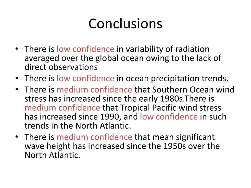 conclusions 2