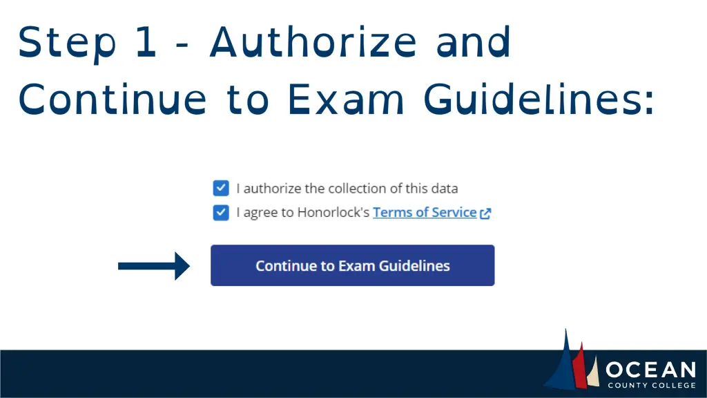 questions email elearningadmin@ocean edu 9